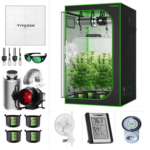 KIT VIVOSUN SUPREME GROW 90x90x180cm